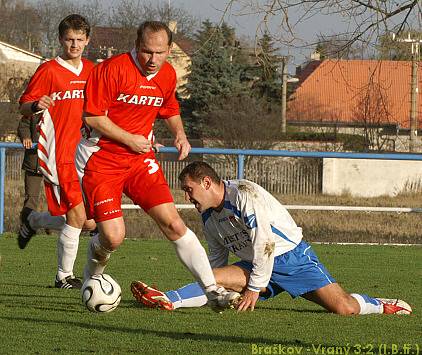 Braškov - Vraný 3:2 (2:0), I.B.tř.