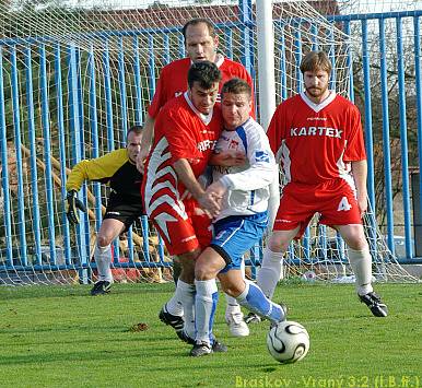 Braškov - Vraný 3:2 (2:0), I.B.tř.