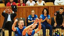 Bojovné Benátky favorita potrápily, Kladno ale v euforii vítězí 3:1 // Kladno volejbal cz –  VK Benátky nad Jizerou  3 :1  ( – 21, 18,  20, 19 ), Extraliga volejbalu, Kladno, 10. 12. 2016