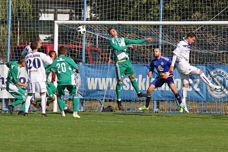 SK Kladno - Sokol Hostouň 1:2, Divize B, 28. 9. 2018