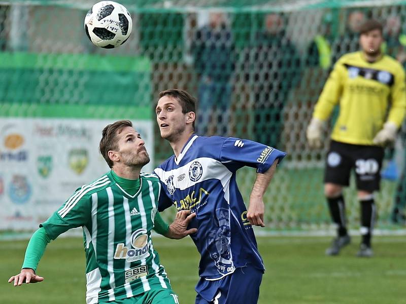 Sokol Hostouň - SK Kladno 2:0, Divize B, 28. 4. 2019