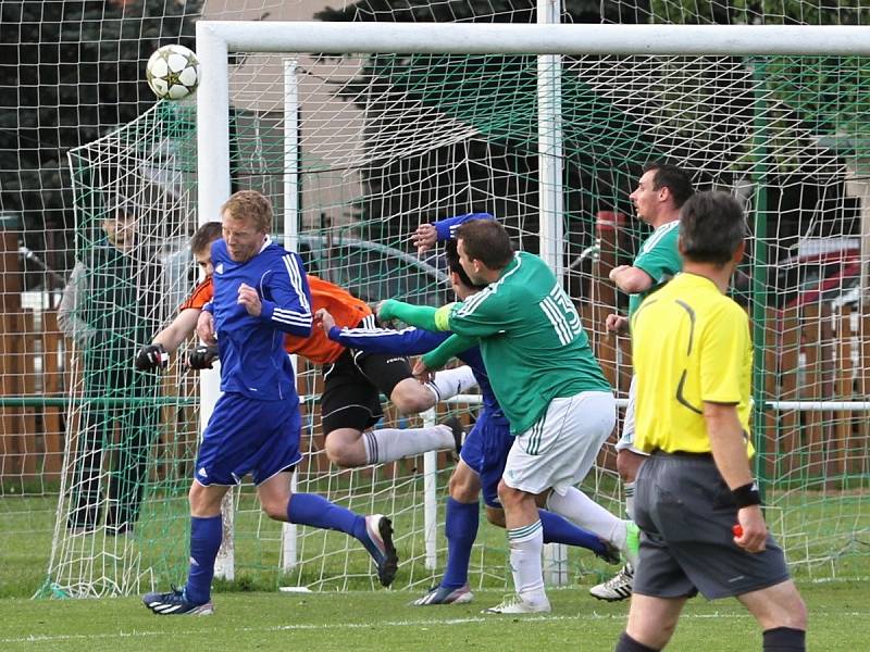 Sokol Hostouň - SK Hvozdnice 1:1, I.A. tř., 4.5.2014