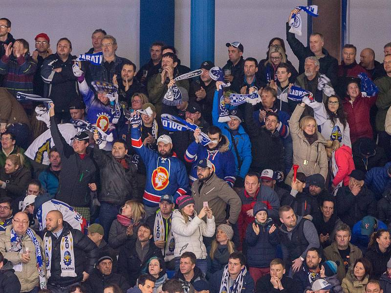 Kladno - Jihlava, čtvrtý zápas play off, hosté vítězí v prodloužení.