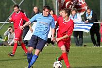 Zlonice potvrdily v Družci čelo tabulky .. ./ SK Družec - SK Zlonice 1:2, OP, okr. Kladno, 19. 4. 2014