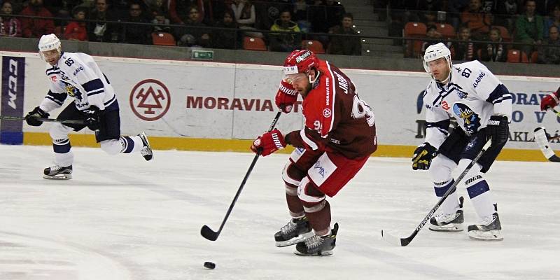 Frýdek-Místek hostil poprvé v historii hokejové Kladno.