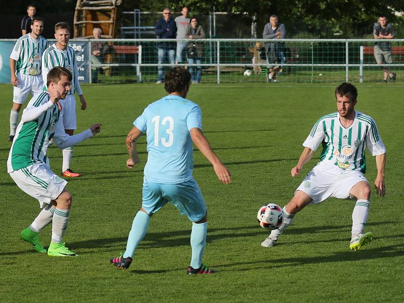 Sokol Hostouň - FC CHOMUTOV 3:0 (1:0), Divize sk. B, 4. 6. 2017