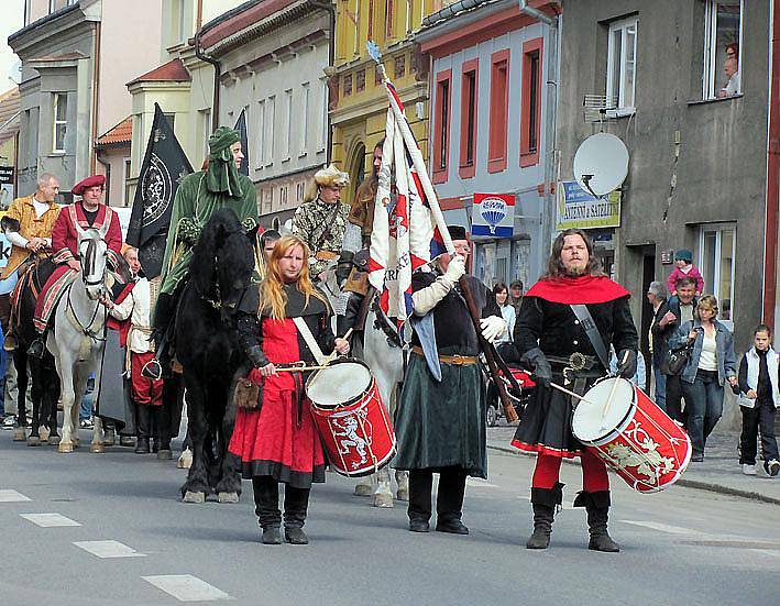 Městské slavnosti ve Slaném.