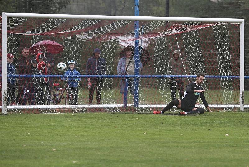 Baník Libušín - SK Hřebeč 2:3pk, KP, 23. 9. 2018