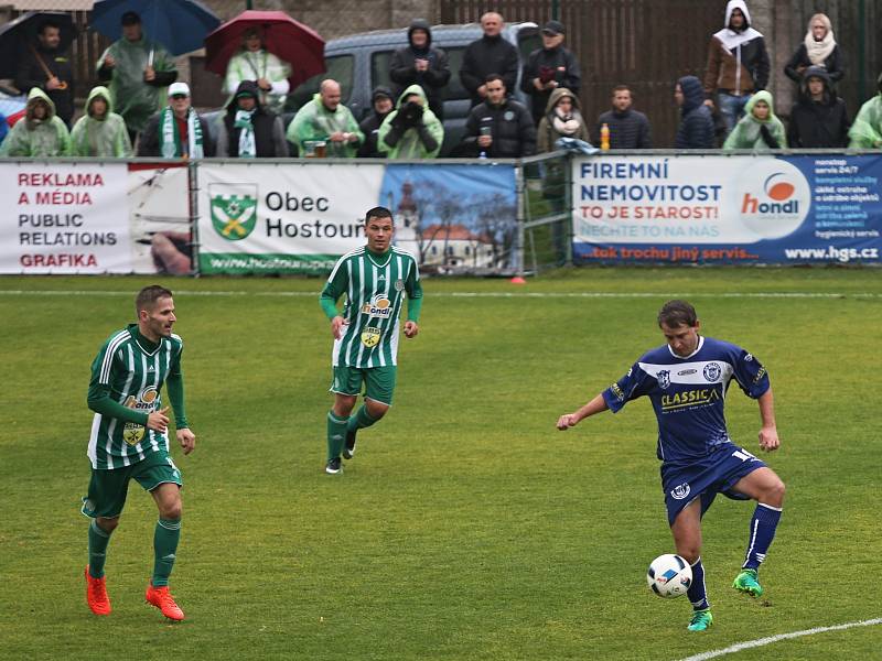 Sokol Hostouň - SK Kladno 1:3, Divize B, 8. 10. 2017