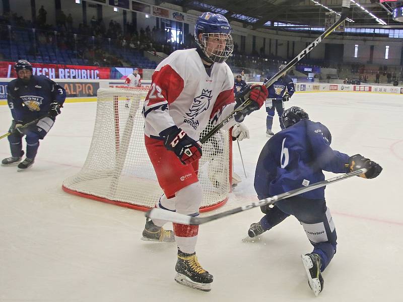 Česká republika - Finsko 3:2 sn, příprava U17 - 30. 12. 2018 Čez Stadion Kladno