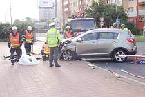 Nehoda se stala ve středu po páté hodině ranní ve Vodárenské ulici v Kladně.