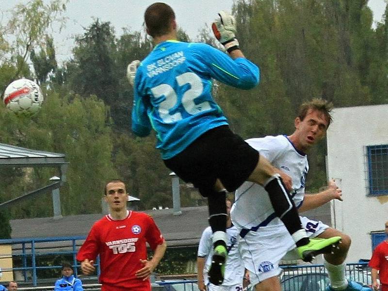 SK Kladno - Slovan Varnsdorf 1:0 (1:0) , utkání 10.k. 2. ligy 2010/11, hráno 3.10.2010 