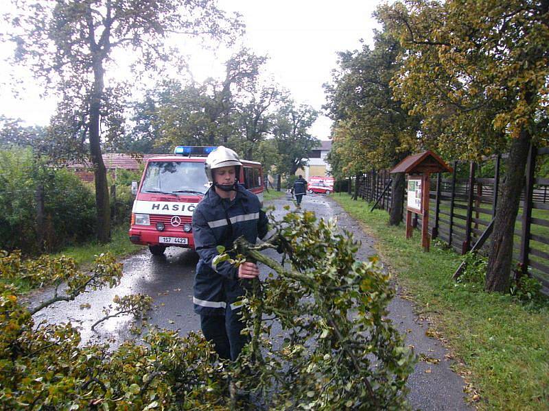 Zásah SDH v Lánech