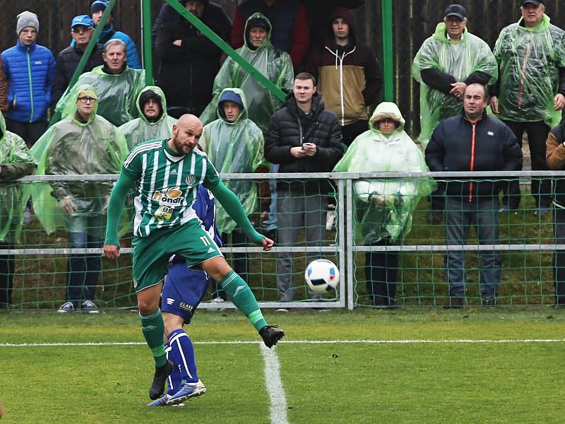 Sokol Hostouň - SK Kladno 1:3, Divize B, 8. 10. 2017