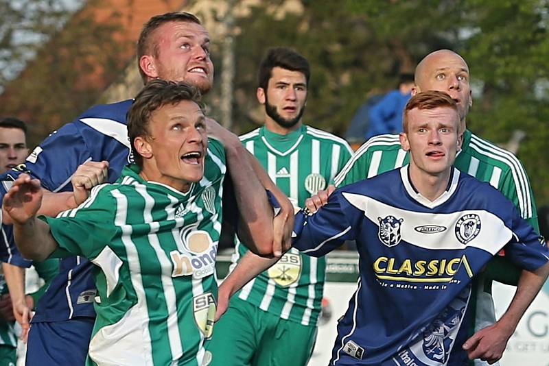 Sokol Hostouň - SK Kladno 2:0, Divize B, 28. 4. 2019