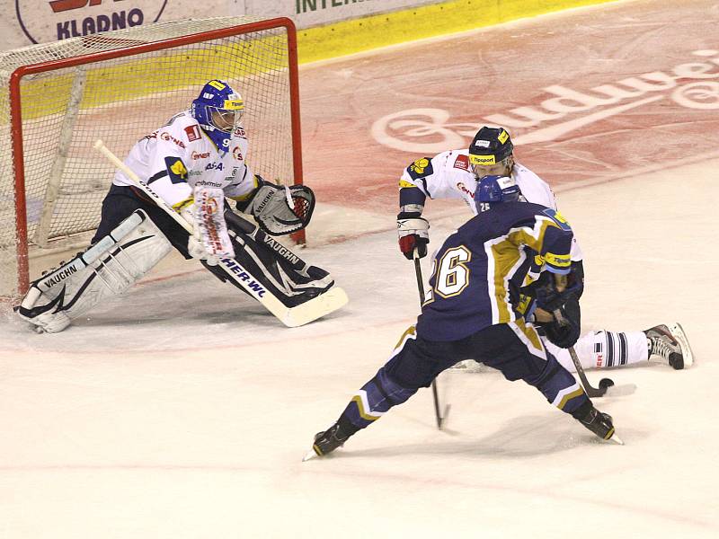 Rytíři Kladno - Bílí Tygři Liberec, 51. kolo ELH 2011-12, hráné 24.2.12. 