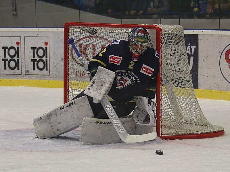 Hokejová Chance liga: Rytíři Kladno - HC Slovan Ústí nad Labem 3:2.