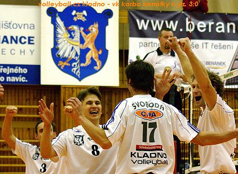 volleyball.cz Kladno - VK Karbo Benátky n. Jiz 3:0