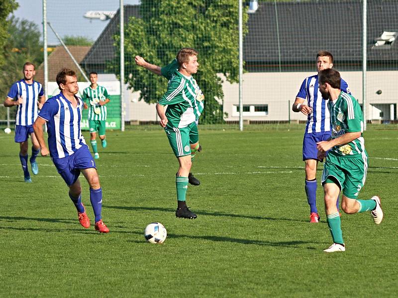 Sokol Hostouň - SK Český brod 2:1, Divize B, 13. 5. 2018