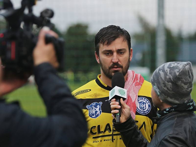 Jaroslav Tesař // Sokol Hostouň - SK Kladno 1:3, Divize B, 8. 10. 2017