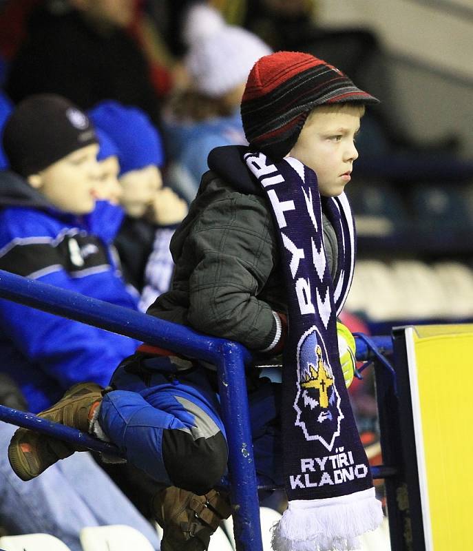 Rytíři Kladno - Verva Litvínov 2:0. ELH, hráno 10. 1. 2014