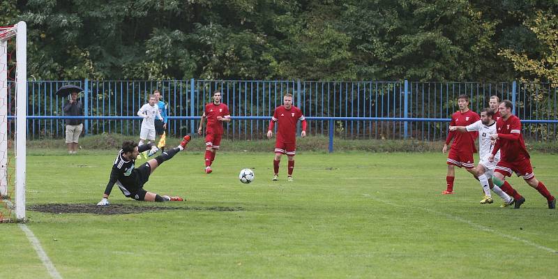 Baník Libušín - SK Hřebeč  2:3pk, KP, 23. 9. 2018