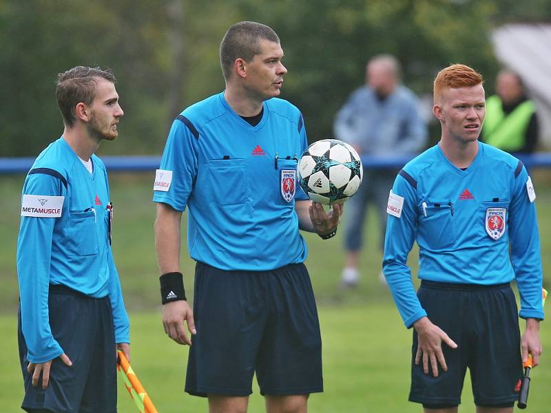 Baník Libušín - SK Hřebeč 2:3pk, KP, 23. 9. 2018