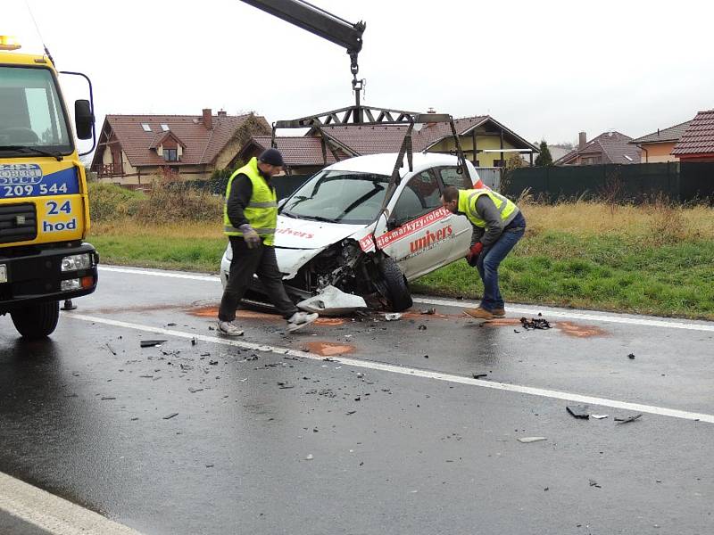 Středeční nehoda u Velkého Přítočna