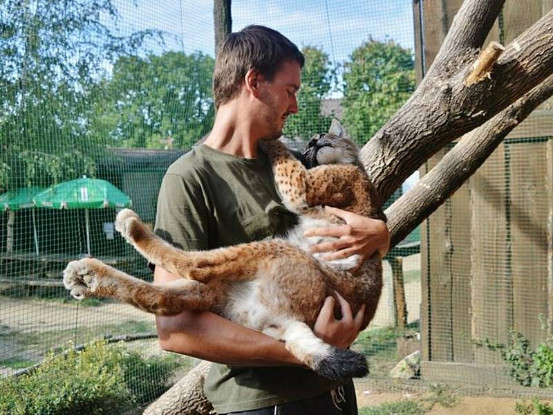 Daniel Koleška, vedoucí vzdělávání a výzkumu Zooparku Zájezd.