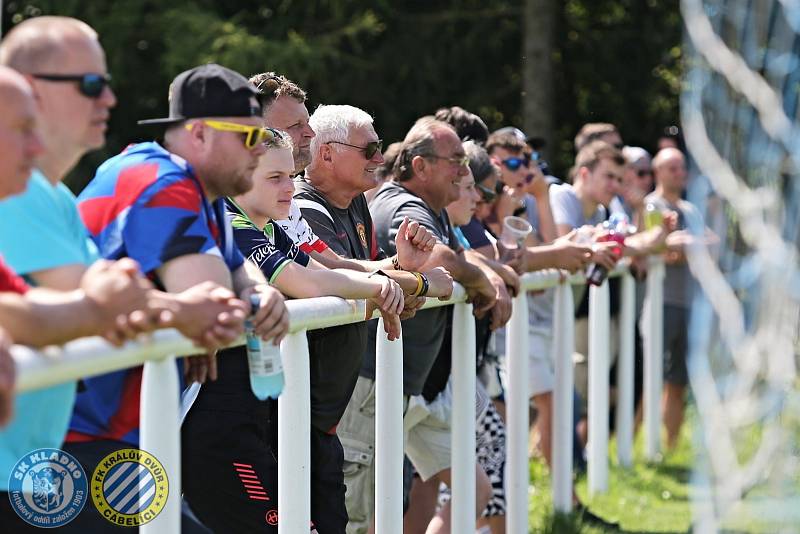 Kladno - Králův Dvůr 3:0, příprava, 25. 7. 2020