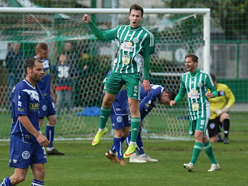 Sokol Hostouň - SK Kladno 2:0, Divize B, 28. 4. 2019