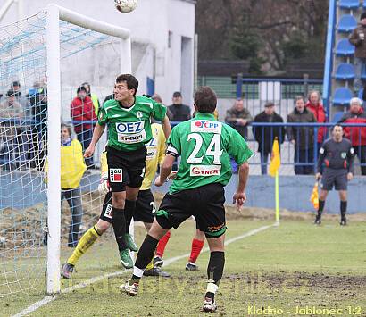 SK Kladno - FK Baumit Jablonec 1:2 , 19.kolo Gambrinus ligy 2008/9, 8.3.2009