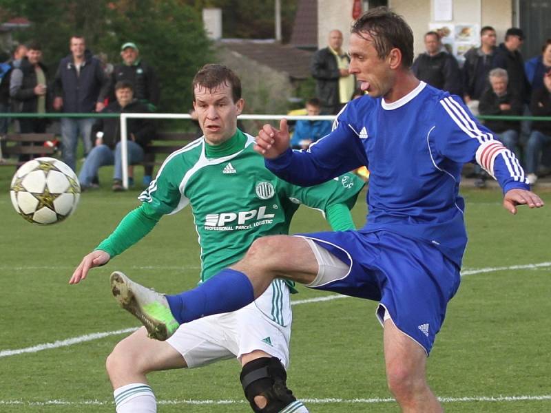 Sokol Hostouň - SK Hvozdnice 1:1, I.A. tř., 4.5.2014