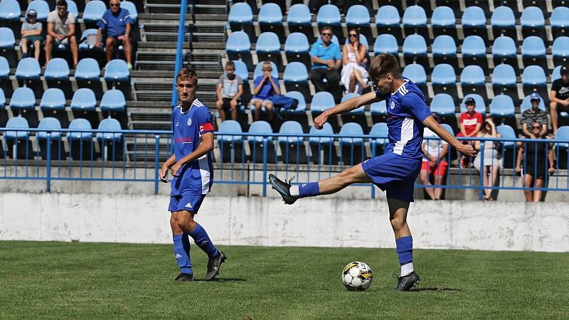 SK Kladno - SK Slavia Praha - fotbal mládež B 0:3 (0:1), ČLD U19, 7. 8. 2022