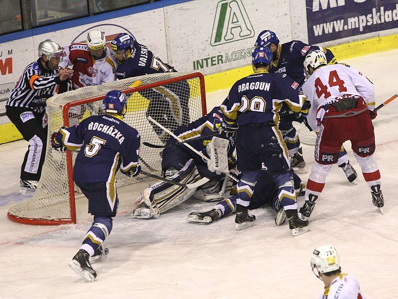 Rytíři Kladno - HC Slavia Praha, čtvrtfinále play-off  ELH 2012-13, třetí utkání, 14.3.13