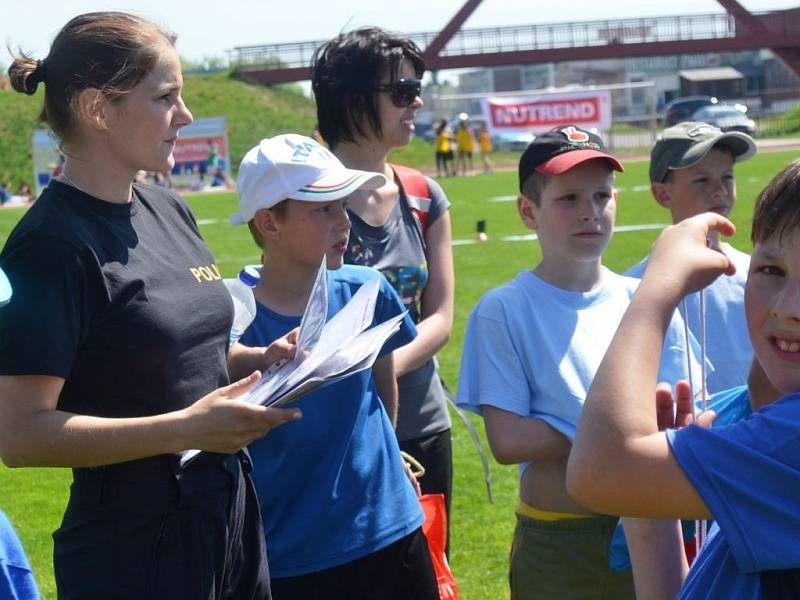 Z krajského kola Odznaku všestrannosti olympijských vítězů (OVOV) ve Slaném.