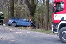 Dopravní nehoda se smrtelným zraněním se stala v úterý před 14. hodinou na silnici mezi Mšecí a Novým Strašecím.