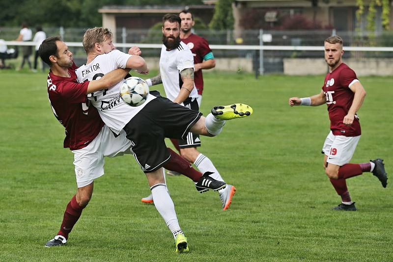 TJ SK Hřebeč - FK Bohemia Poděbrady 1:3 (0:0), KP, 24. 8. 2019