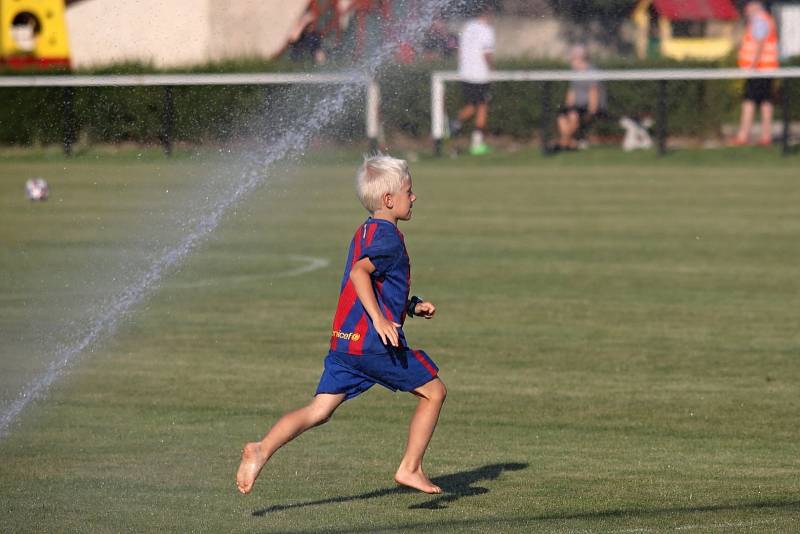 SK Hřebeč - FK Brandýs nad Labem 5:1, předkolo MOL Cup, 3. 8. 2022