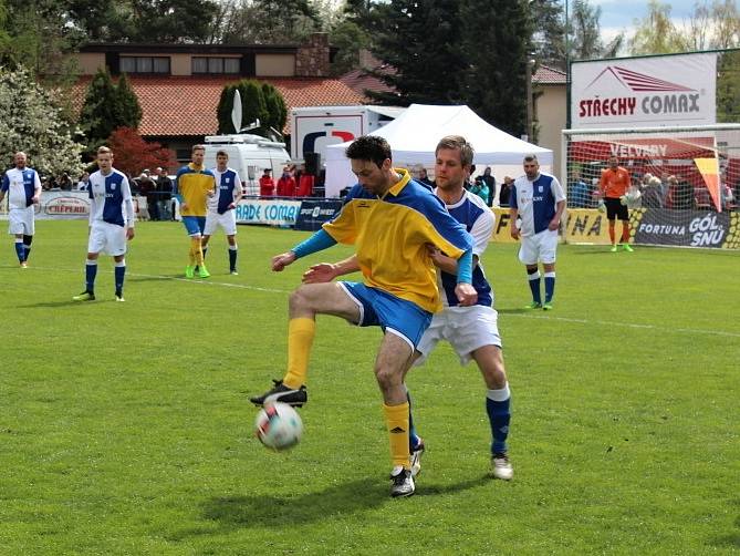 Vesnický fotbal v přímém TV přenosu! Doksy přivítaly Unhošť. 