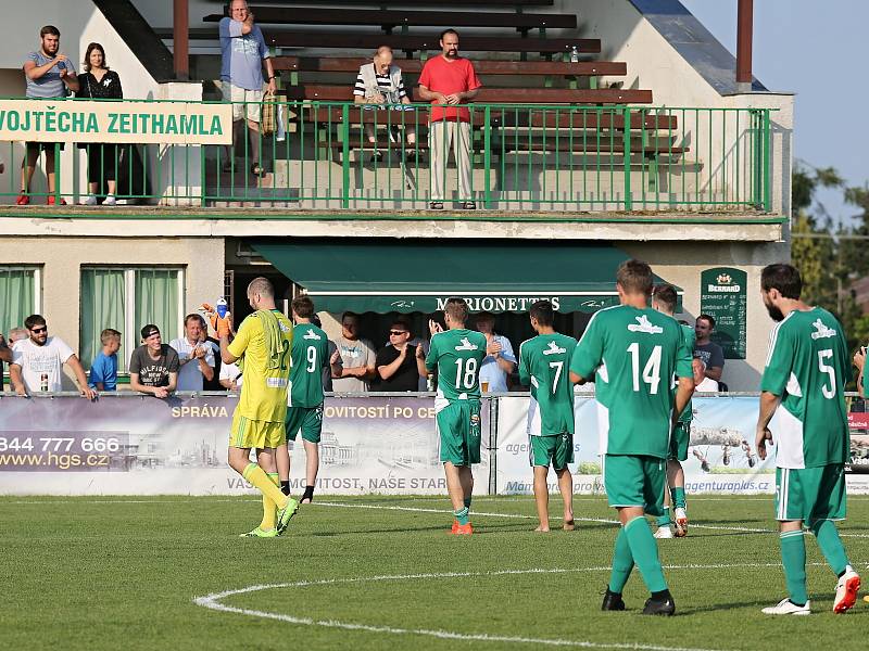 Sokol Hostouň - Slovan Velvary 3:0, Divize B, 3. 6. 2018