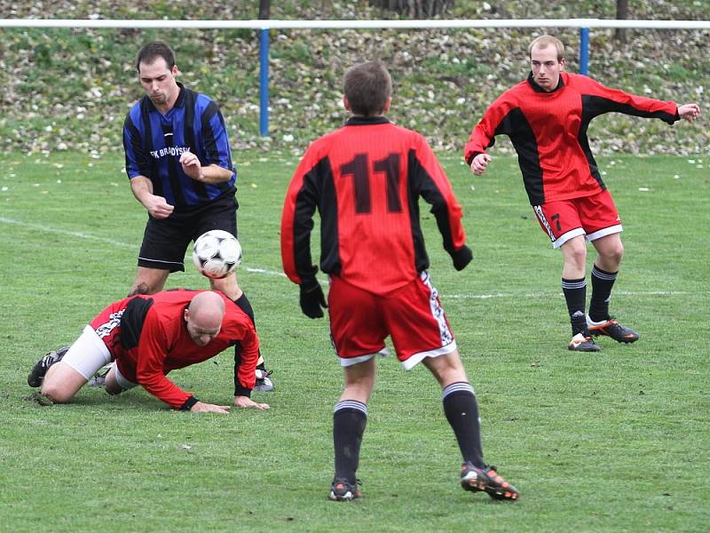 OP: Baník přivezl jedinou branku, odváží 3 body. // Brandýsek - Stochov 0:1, hráno 10. 11. 2012