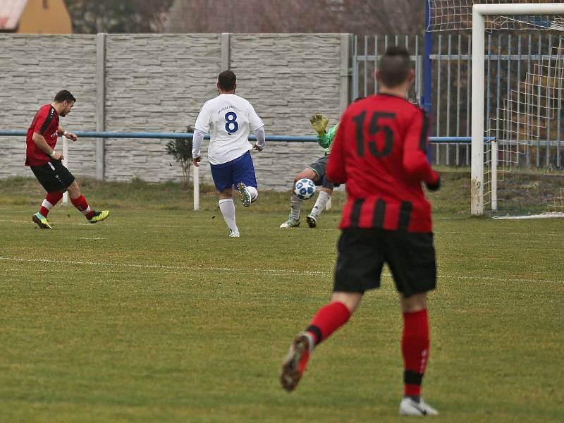 SK Velké Přítočno - Baník Švermov 6:3 (6:3), OP Kladno, 3. 11. 2018