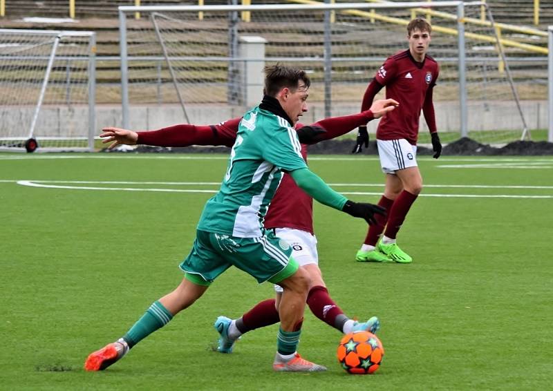 Sparta B porazila na Strahově v přípravě Hostouň 2:0.