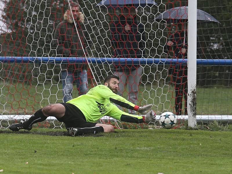 Baník Libušín - SK Hřebeč 2:3pk, KP, 23. 9. 2018