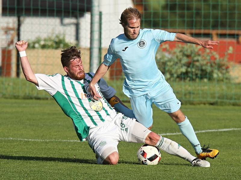 Sokol Hostouň - FC CHOMUTOV 3:0 (1:0), Divize sk. B, 4. 6. 2017