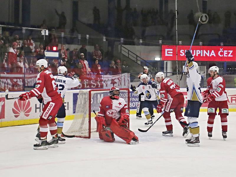 Rytíři Kladno – HC Slavia Praha 7:2, WSM liga LH, 4. 1. 2018