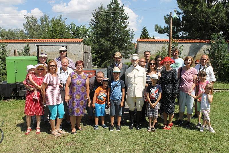 Slánský okruh 2018 navštívil v rámci oslav 100. výročí založení Československa i prezident T.G. Masaryk