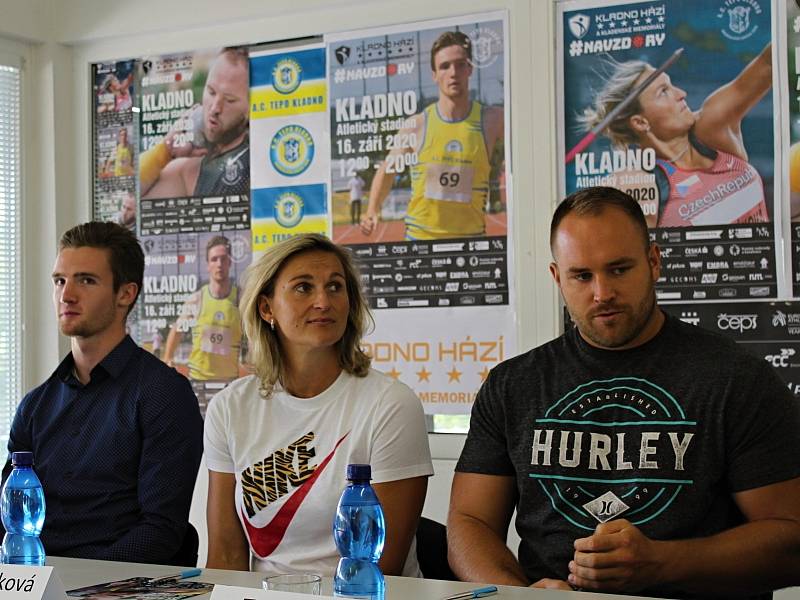 Mítink Kladno hází a Kladenské memoriály představily české atletické hvězdy Barbora Špotáková, Tomáš Staněk, Matěj Krsek.