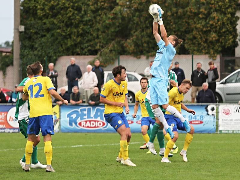 Sokol Hostouň - FC Písek 0:1, FORTUNA:ČFL, 8. 9. 2019